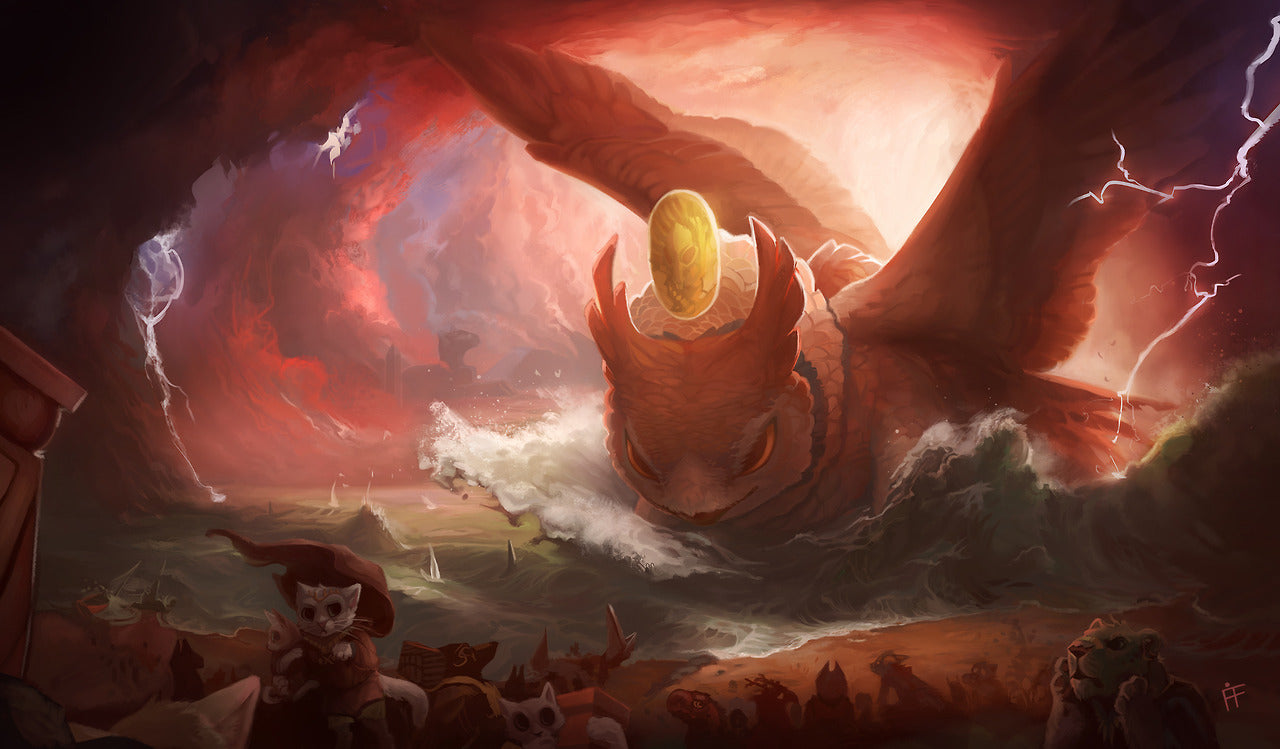 Owl of Devastation Playmat Playmat Star City Games    | Red Claw Gaming