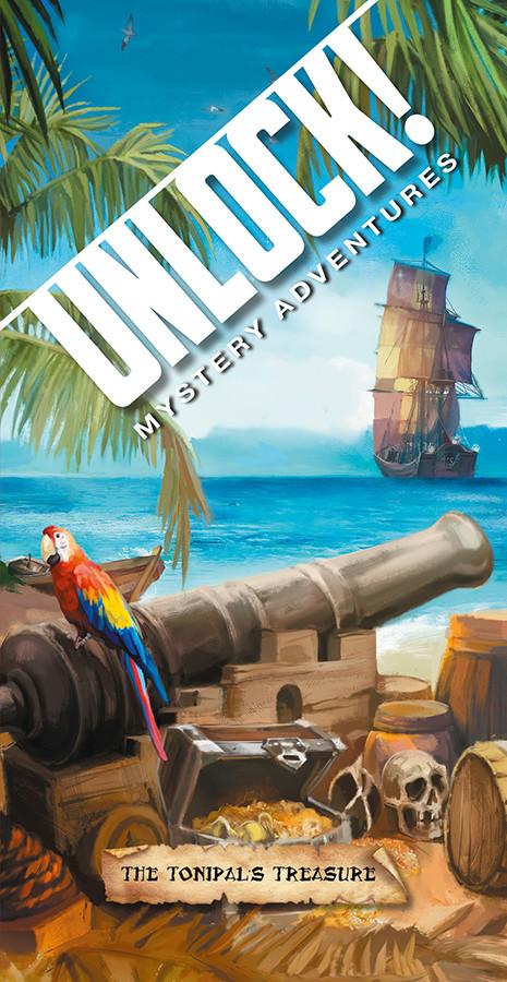 UNLOCK! The Tonipal's Treasure (Mystery Adventures) Board Game Asmodee    | Red Claw Gaming