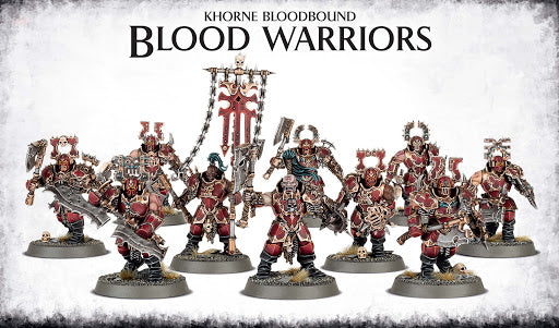 KHORNE BLOODBOUND BLOOD WARRIORS Chaos Games Workshop    | Red Claw Gaming