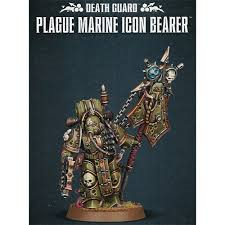 DEATH GUARD PLAGUE MARINE ICON BEARER Death Guard Games Workshop    | Red Claw Gaming