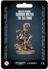 DEATH GUARD SCRIBBUS WRETCH THE TALLYMAN Death Guard Games Workshop | Red Claw Gaming