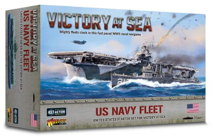 Victory At Sea US Navy Fleet Box Victory at Sea Warlord Games    | Red Claw Gaming