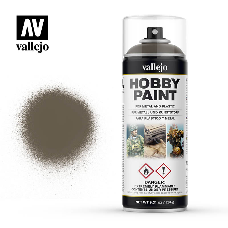 US Olive Drab Spray Primer Vallejo Primer Vallejo    | Red Claw Gaming