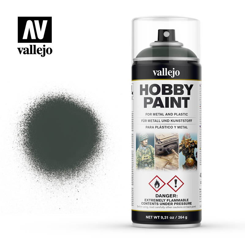 Dark Green Spray Primer Vallejo Primer Vallejo    | Red Claw Gaming