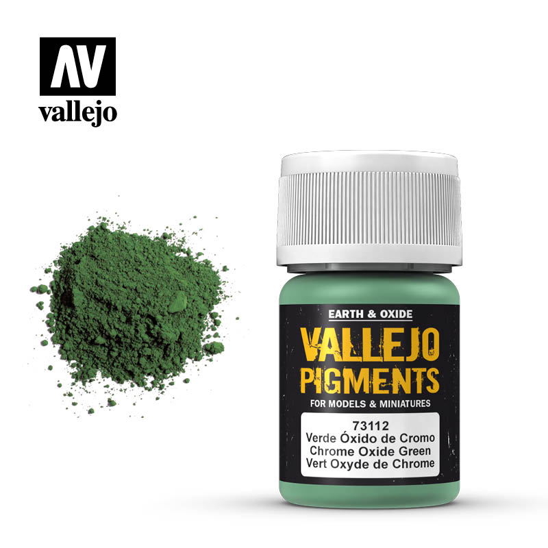 Chrome Oxide Green Vallejo Pigment Vallejo    | Red Claw Gaming
