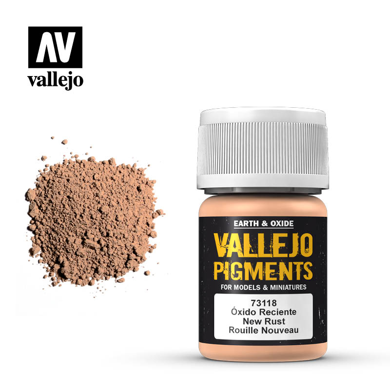 New Rust Vallejo Pigment Vallejo    | Red Claw Gaming