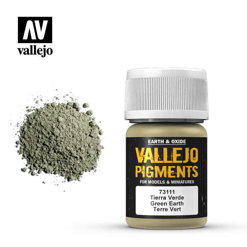Green Earth Vallejo Pigment Vallejo    | Red Claw Gaming