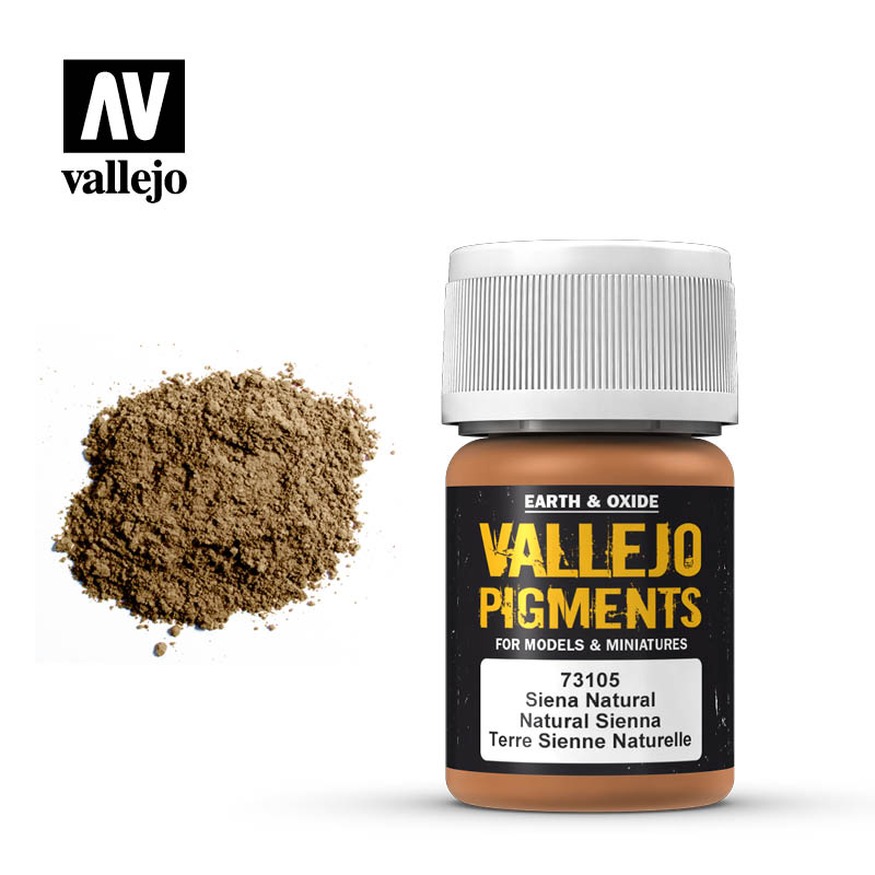 Natural Sienna Vallejo Pigment Vallejo    | Red Claw Gaming