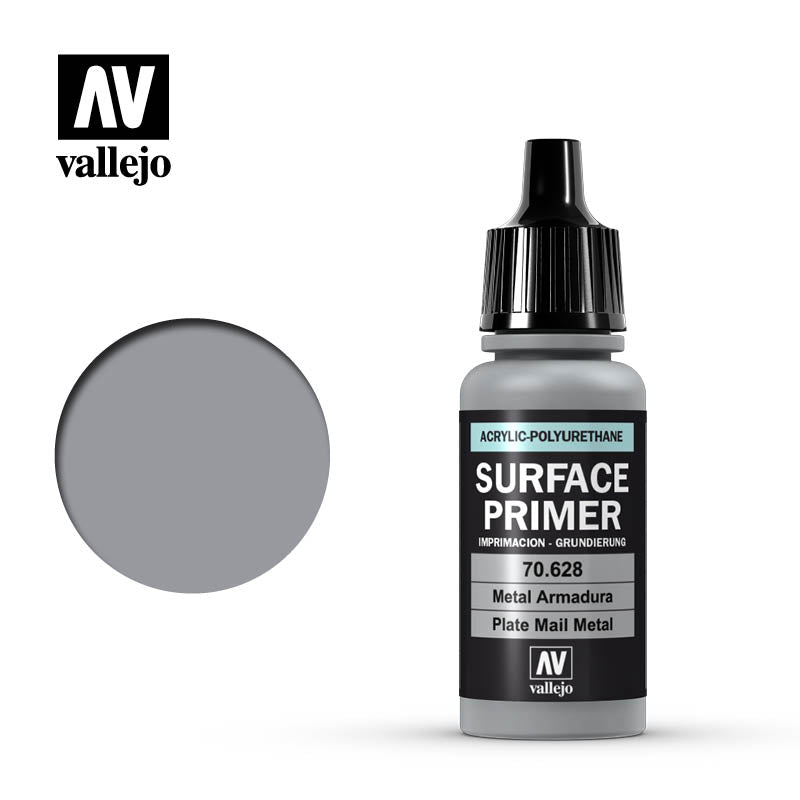Plate Mail Metal Surface Primer Vallejo Game Surface Primer Vallejo    | Red Claw Gaming