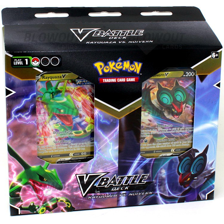 Pokemon V Battle Deck: Rayquaza vs Noivern Pokemon Nintendo    | Red Claw Gaming