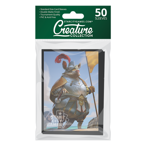 Creature Collection Veni, Vidi, Armadici Card Sleeves Star City Games    | Red Claw Gaming