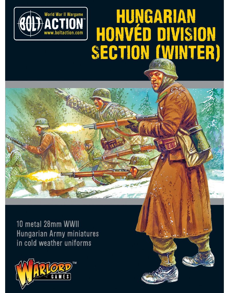 Hungarian Army Honved Division Section (Winter) Hungary Warlord Games    | Red Claw Gaming