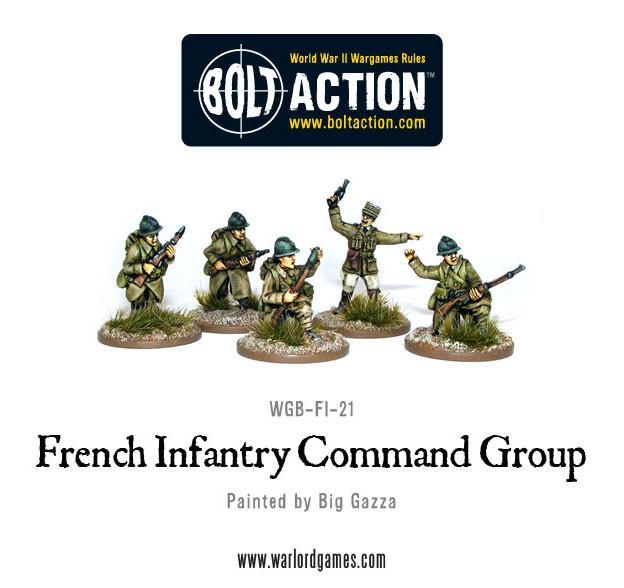 Early War French Command French Warlord Games    | Red Claw Gaming