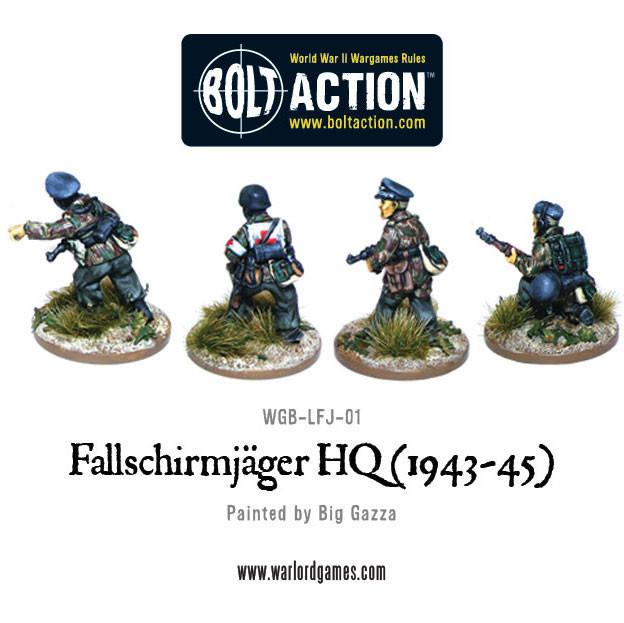 Fallschirmjager Command Germany Warlord Games    | Red Claw Gaming