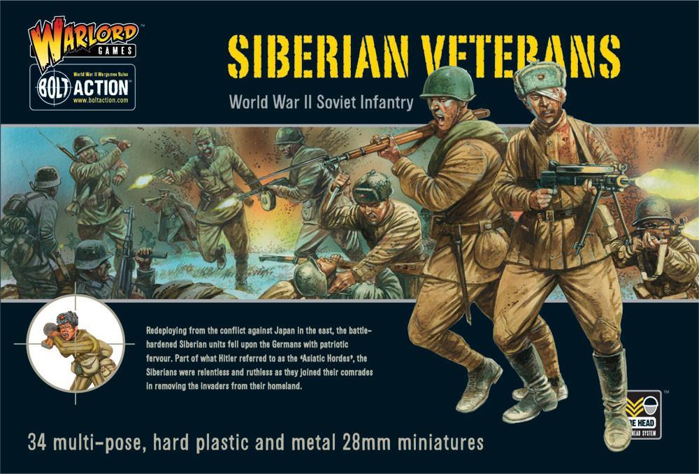 Siberian Veterans Soviet Warlord Games    | Red Claw Gaming