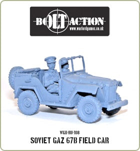 Gaz 67b Field Car Soviet Warlord Games    | Red Claw Gaming