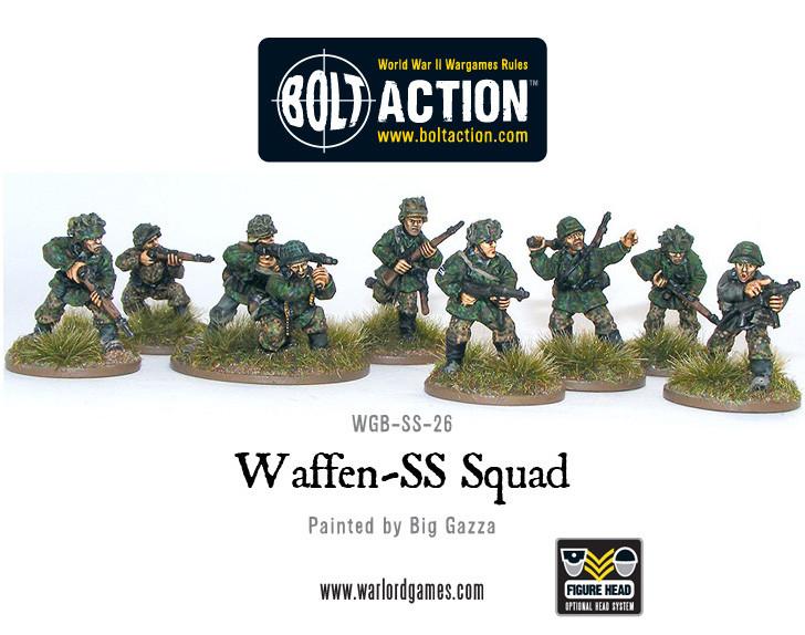 Waffen-SS squad Germany Warlord Games    | Red Claw Gaming