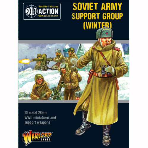Soviet Army (Winter) Support Group Soviet Warlord Games    | Red Claw Gaming