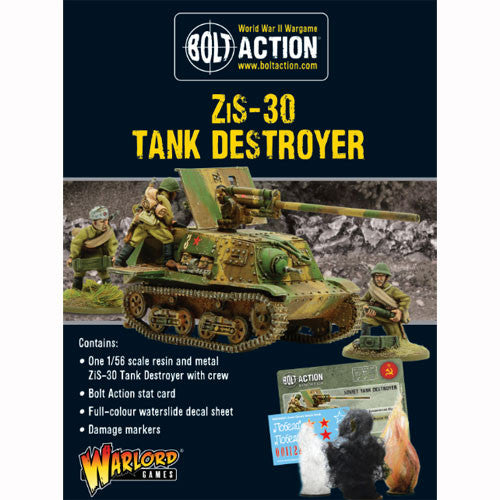 ZIS-30 Tank Destroyer German Warlord Games    | Red Claw Gaming