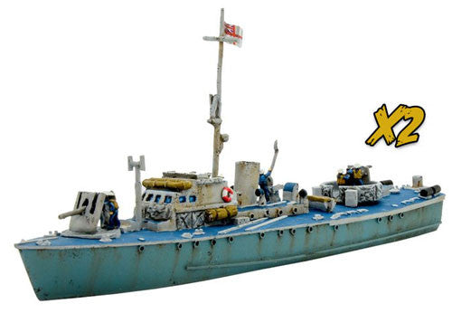 Fairmile B ML 145 Gunboat Cruel Seas Warlord Games    | Red Claw Gaming