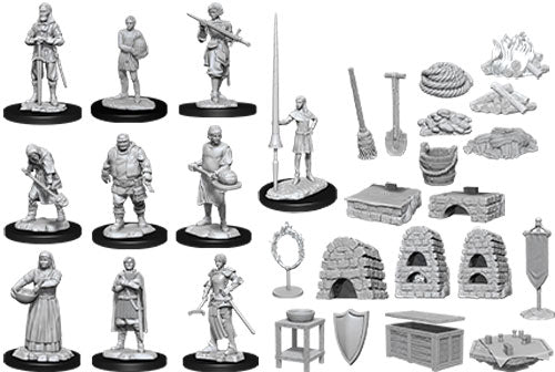 WizKids Deep Cuts: Castle Kingdom Retainers Minatures Wizkids Games    | Red Claw Gaming