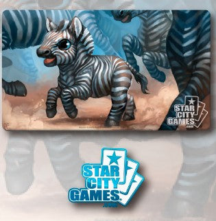 Zebra Playmat Playmat Star City Games    | Red Claw Gaming